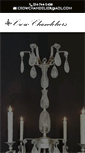 Mobile Screenshot of crowchandeliers.com